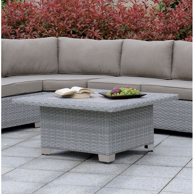 Table basse Hammons, Gris