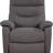 Contemporary Lift Chair Recliner With Grey Fabric Upholstery, Electric Lift Mechanism For Easy Mobility And Comfortable Support
