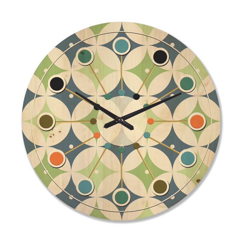 Horloge murale géométrique V, Très grand