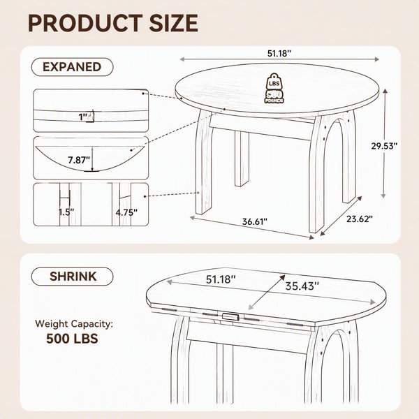 Dimensions du produit