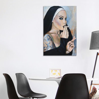Wicked Nun 3- Gallery-Wrapped Canvas Giclée