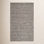 Blue Ivory Mixed Striped Hand-Woven Rug