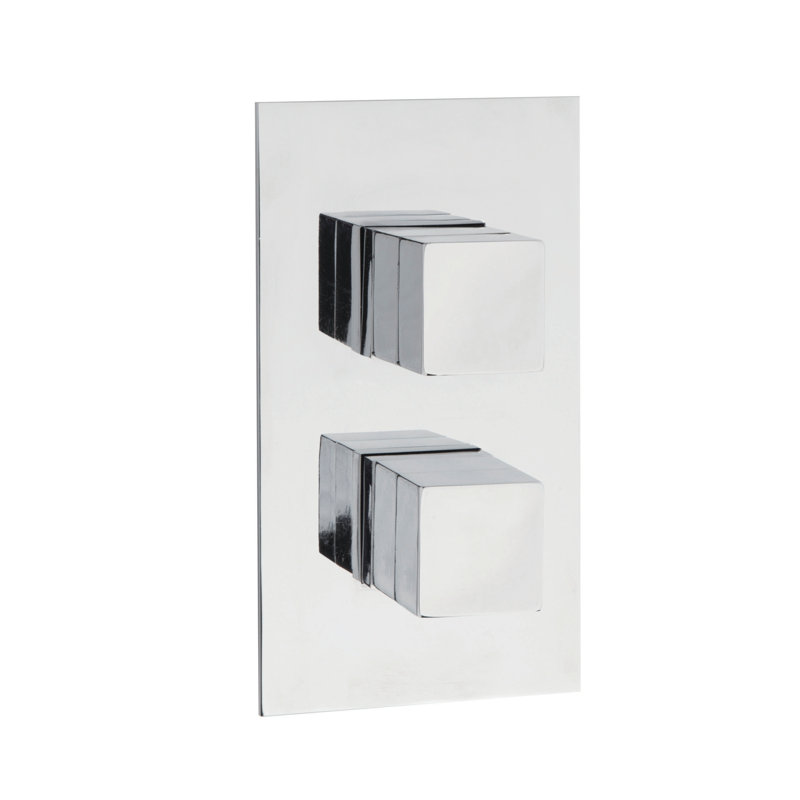 Lennox Double Concealed Thermostatic Diverter Shower Valve