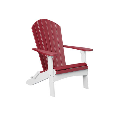 Chaise Adirondack pliante rouge écarlate Berlin