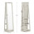 Quakertown 21.3'' Wide Jewelry Armoire-742877671