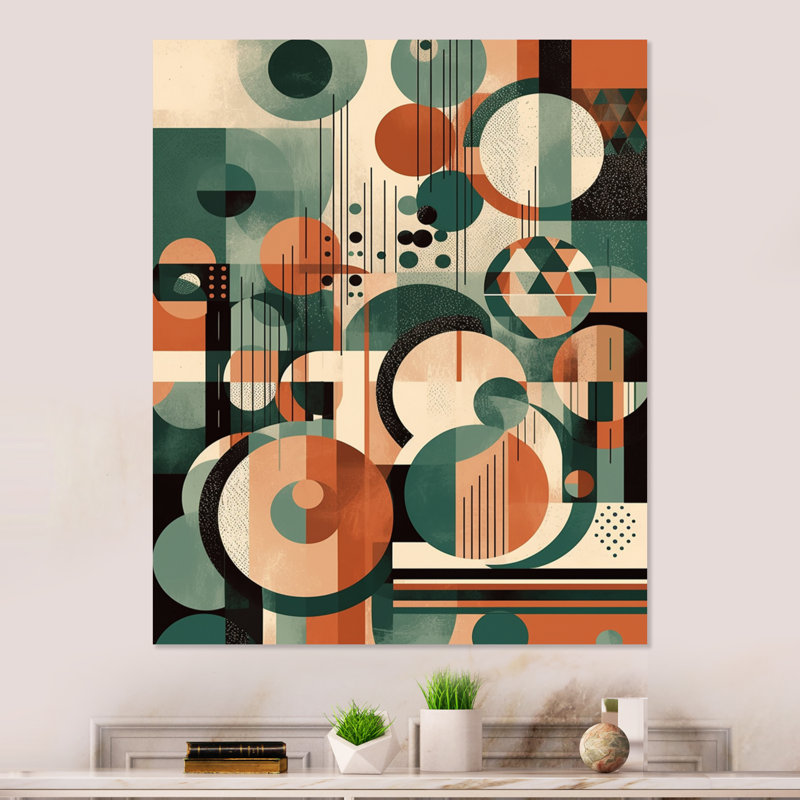 Décoration murale Mid Century Artistic Transformations III - Modern Midcentury, H 32 po x l 16 po x P 1 po