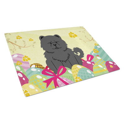 The Holiday Aisle Saroyan Glass Chow Chow Cutting Board