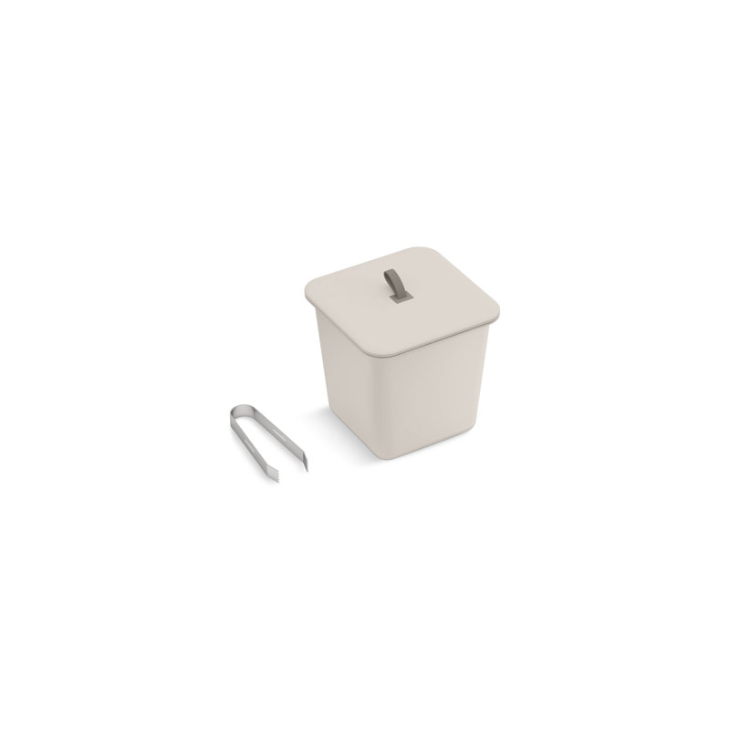 Three-Piece Ice Bucket Set, Fog Gray