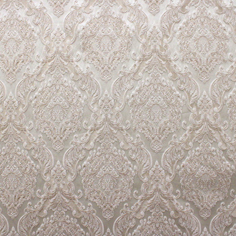 Damask Jacquard | Varley Fabric, Beige