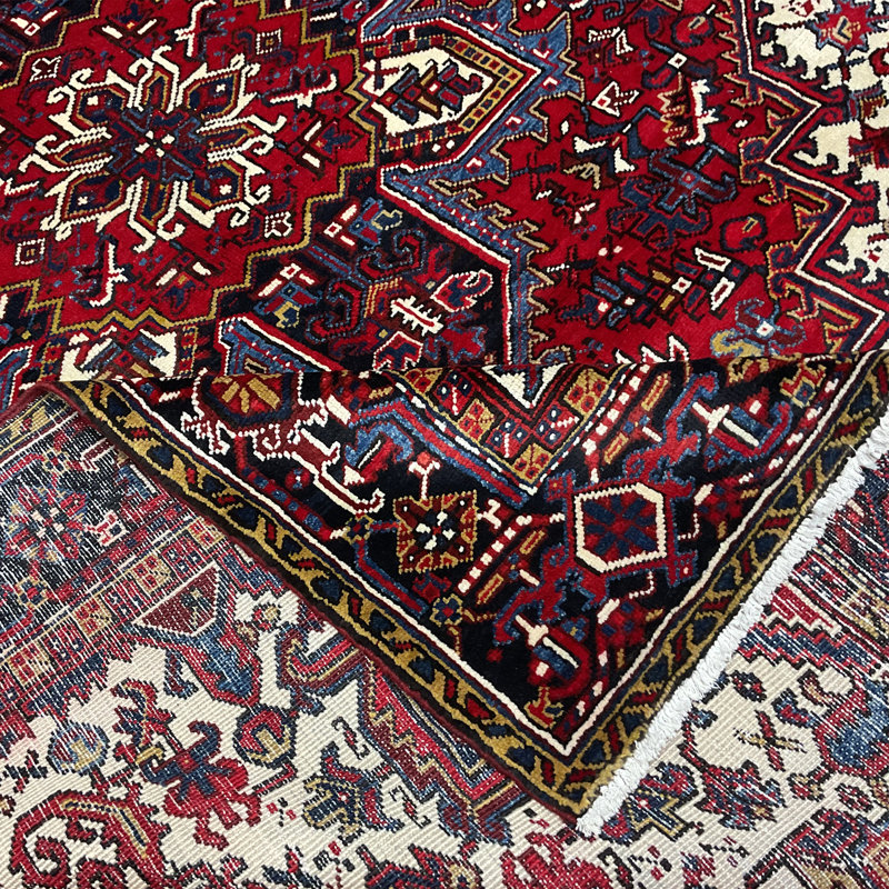 HERAT ORIENTAL Handmade Heriz Wool Rug