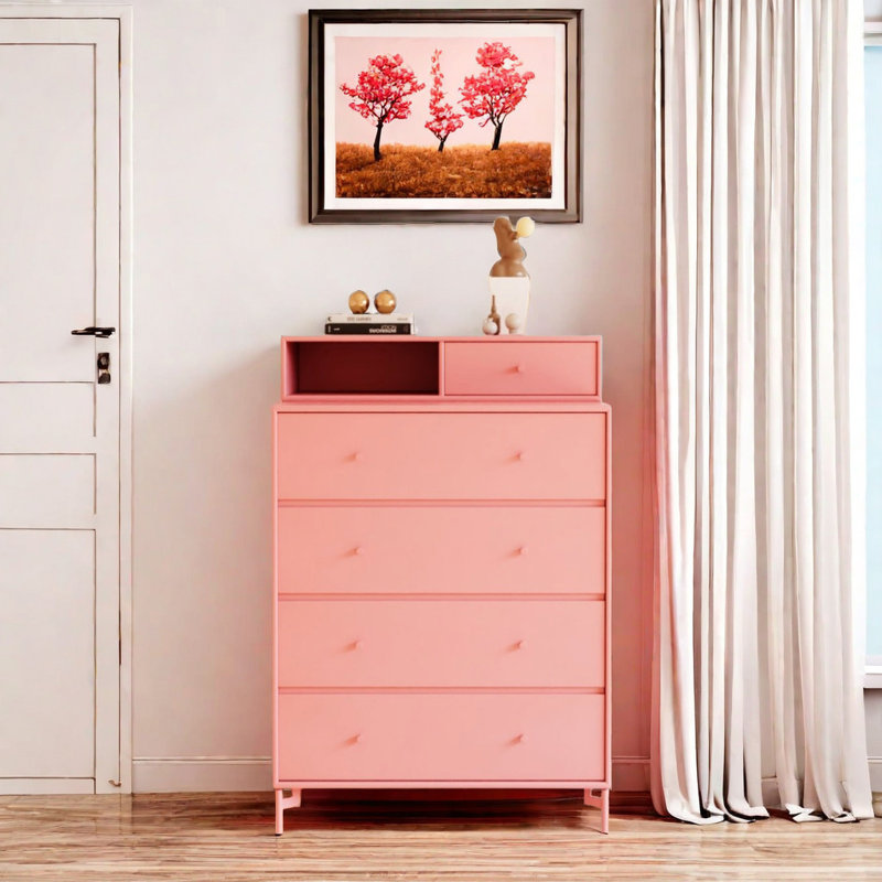 Commode décorative Nordic Creative, Rose