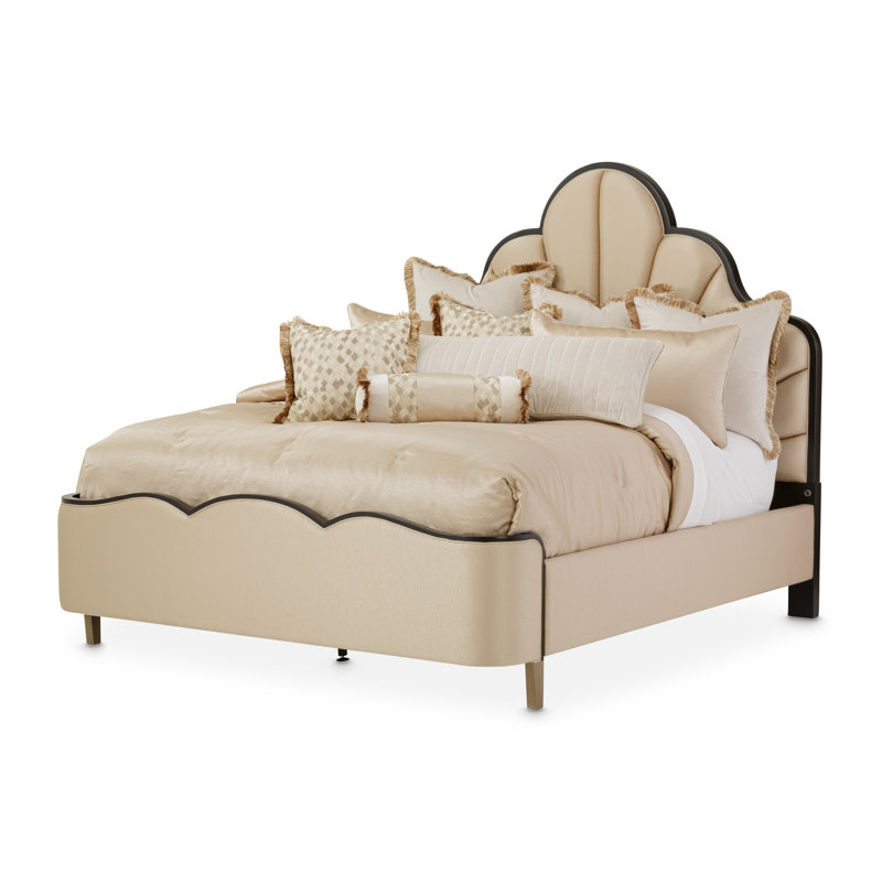 Malibu Crest Upholstered Bed