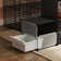 Balconera Large Cat Cage With Storage Cube DIY Indoor Catio Cat Enclosures Metal Cat Playpen With Large Hammock