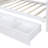 White Twin Daybed With 3 Drawers, Charging Ports And Desk - Pine Wood For A Relaxing Bedroom Size Pine, Stylish-1234109563-1234109562