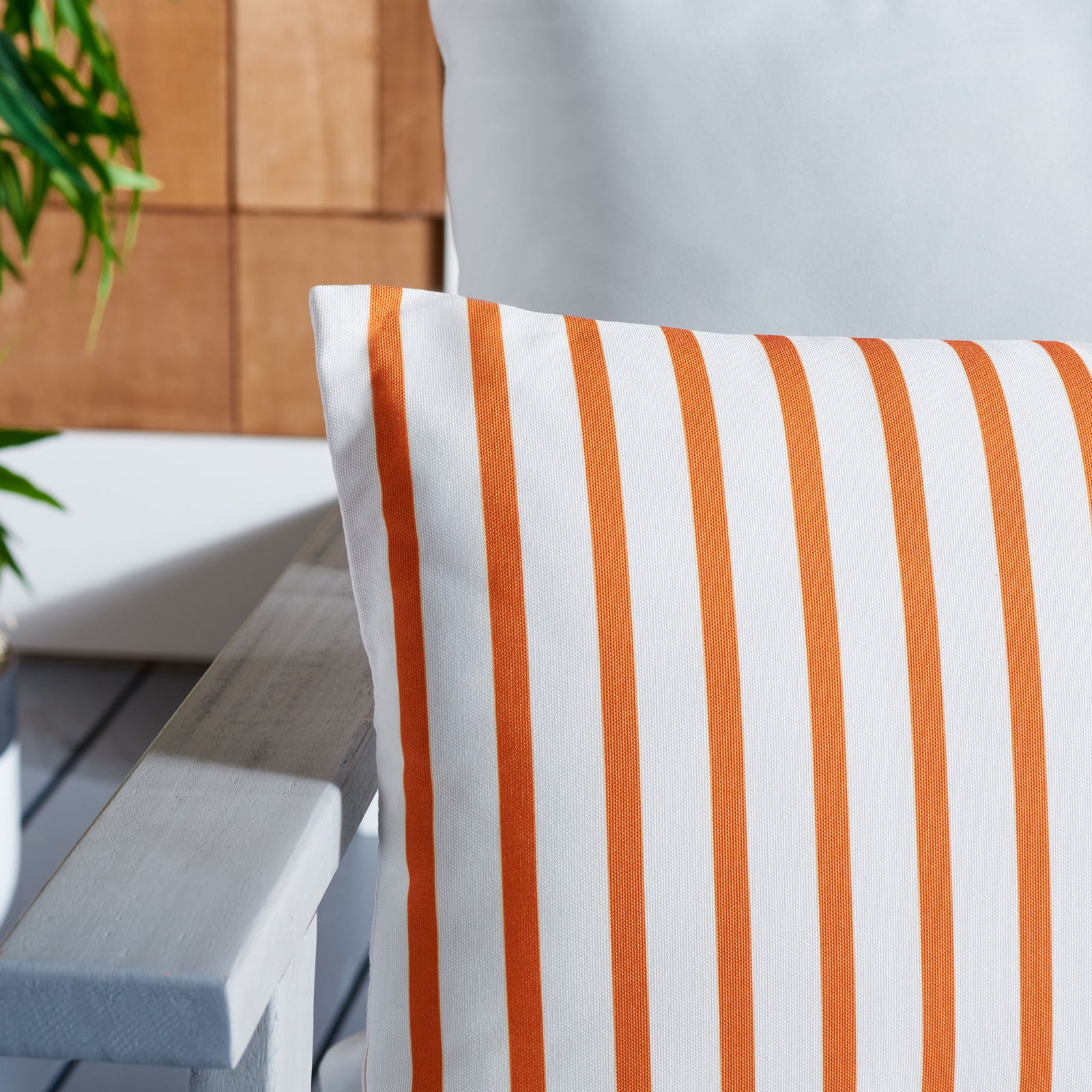 Caley 20" x 12" Throw Pillow, Orange