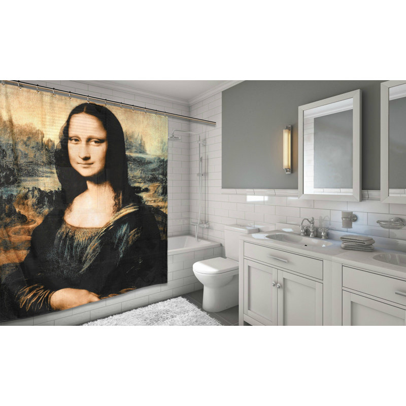 Rideau de douche Mona Lisa