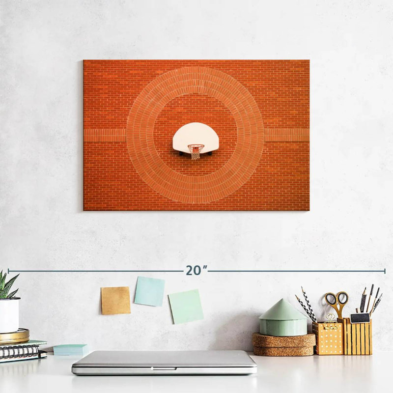 Sireci Brick Basketball Hoop, 8" H x 12" W