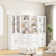 70.9'' H X 94.48'' W Book Cabinet Storage Bookcase Set