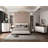 Carena Gray Round Mirror