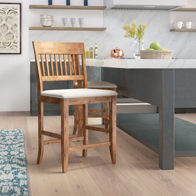 Ordway Aspen Pub Chairs, Antique Natural