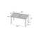 Jason Rectangular Aluminum Outdoor Dining Table