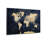 World Map Canvas Painting for Wall Decor, Pinnable World Map to Mark Travels, World Travel Map Print for Home, Office, Study, and RV, Ready to Hang-125822971