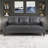 Mitka 77" W Faux Leather Sofa-829493051