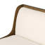Priscilla Dining Bench-49"-Crypton Wayfarer Snow-310721045