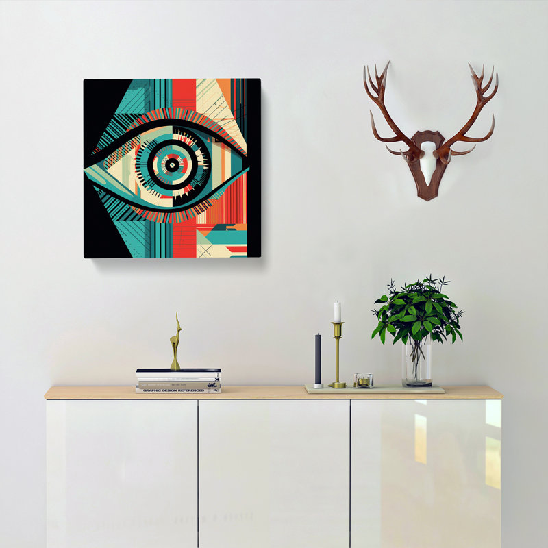 Eye Constructivism - No Frame Print, 35cm H x 35cm W x 3cm D