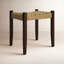Garner Woven Jute Accent Stool-1574176320