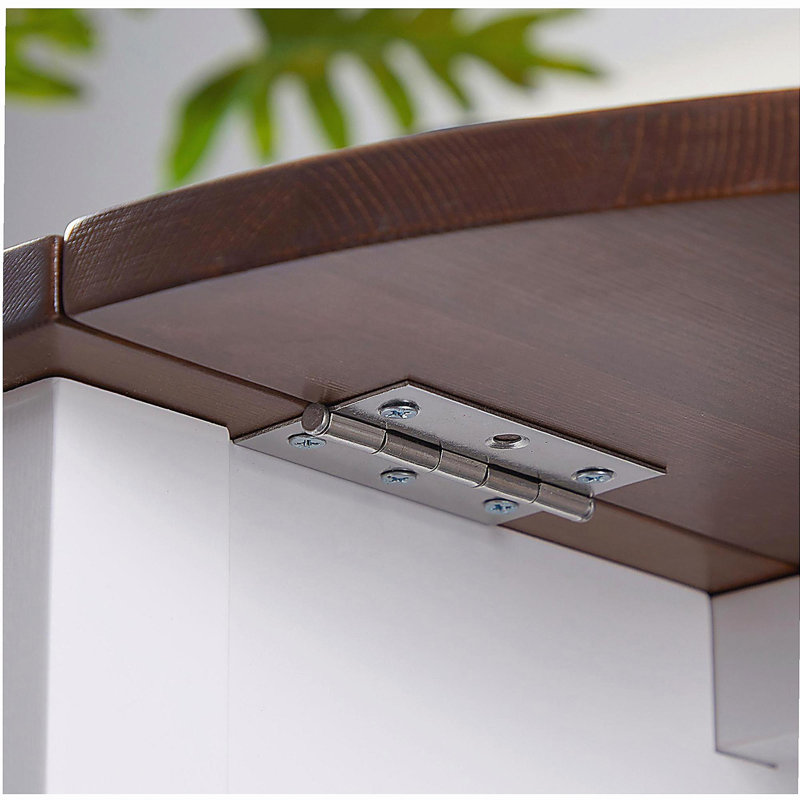 55" Solid Wood Kitchen Table, Suitable for Folding Table for Small Spaces, Folding Table, Brown