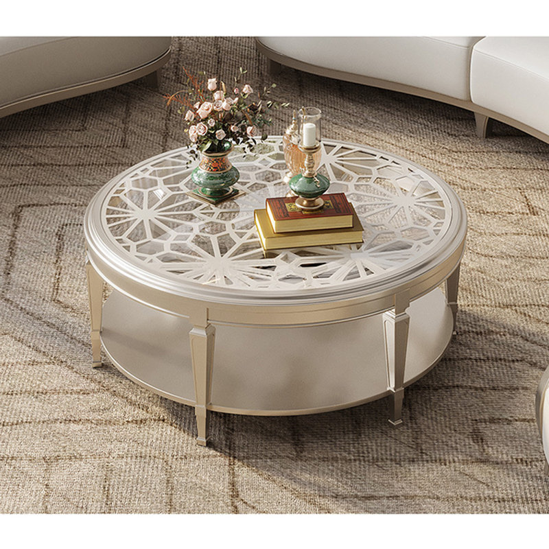 Table basse simple ronde européenne