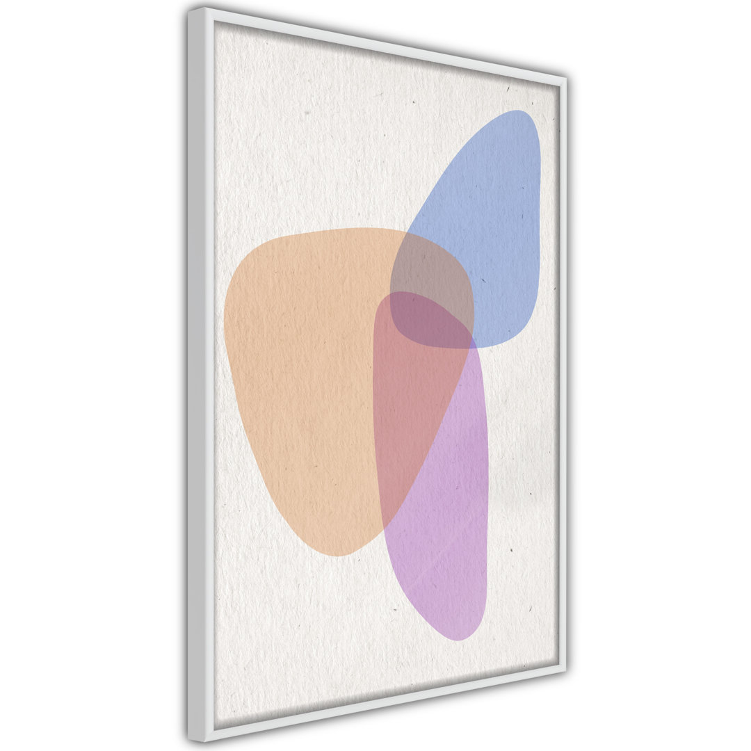 Gerahmtes Poster Pastel Sets II