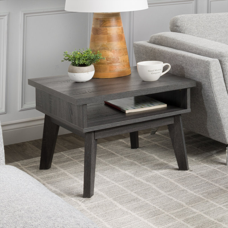 Table de bout avec rangement Alcaraz