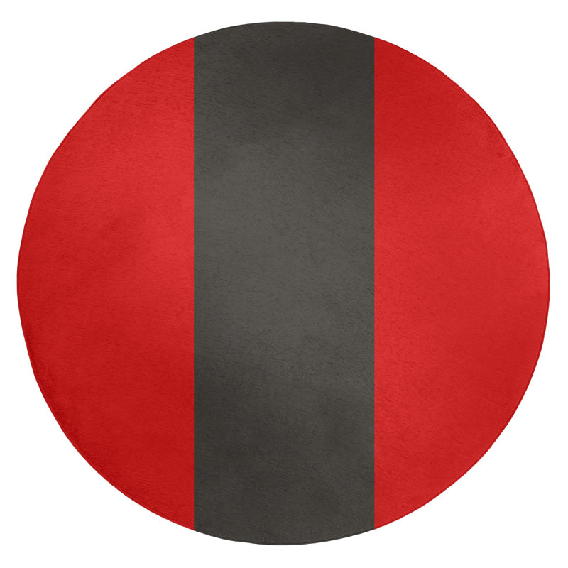 Chenille Indoor Rug, Round 5'