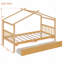 Lit simple, maison en bois avec tiroirs-1645687890-1645687891