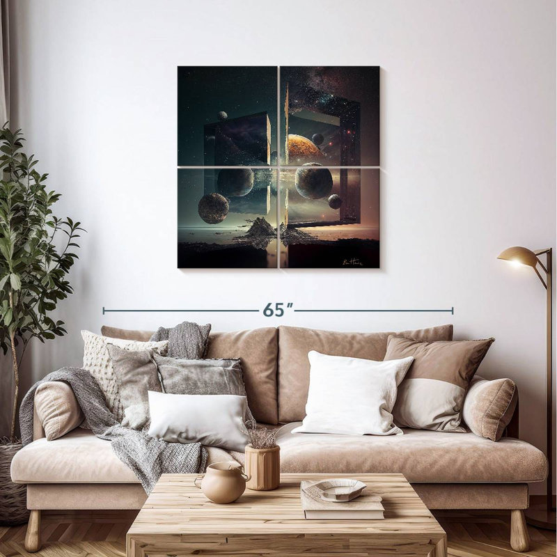 Kelan Multiverses, 38'' H x 38'' W