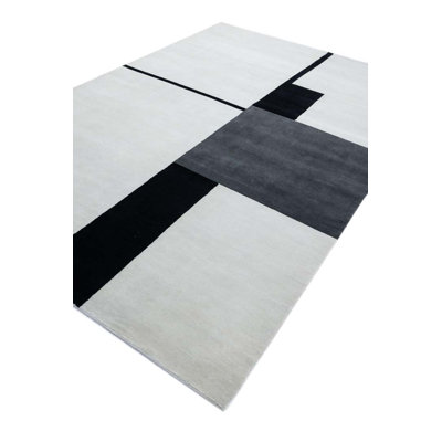Modern Edit One-of-a-Kind Rectangle 6'1" X 8'11" Wool Area Rug