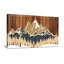 Paysage et nature, chaîne de montagnes, neige, paysage d'hiver, reproduction d'art-1102544829
