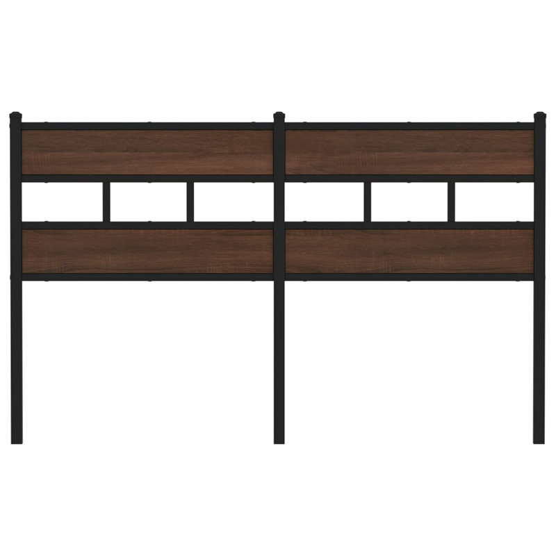 Alayha Headboard, Brown Oak, 91.5cm H x 142cm W