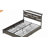 Antioch Bed Frame with 4 Drawers & Storage Headboard, Stable Bed with LED Light & Charging Station, No Box Spring Needed-1067646711-1068355485