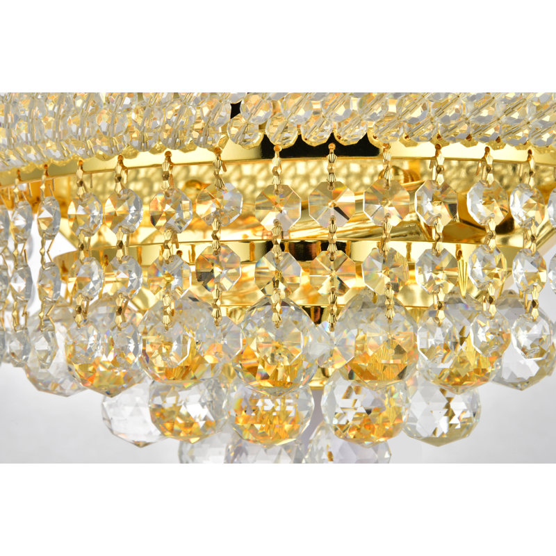 Ston Easton Flush Mounted Sconce, Gold