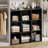 8-Cube Bookcase, Decorative Storage Shelf