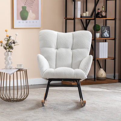 Fauteuil à bascule Teddy