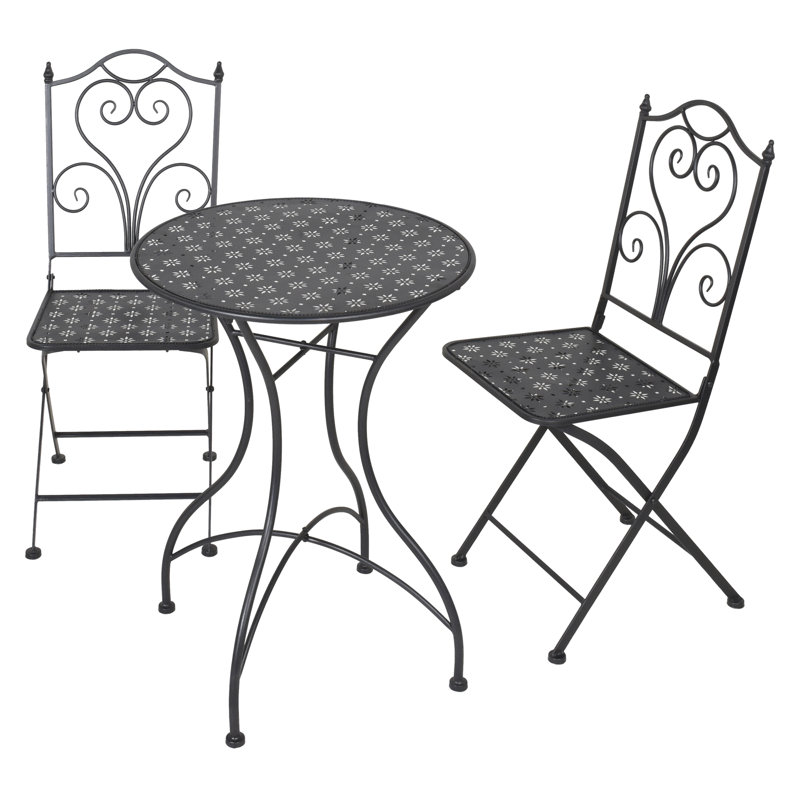 Hutter 2 - Person Patio Dining Set with Round Table