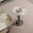 Modern simple oval rock plate coffee table-110455610
