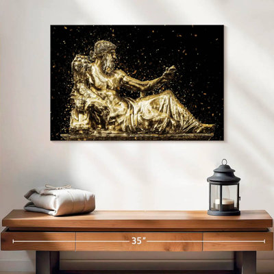 Leisha Golden Roman Statue