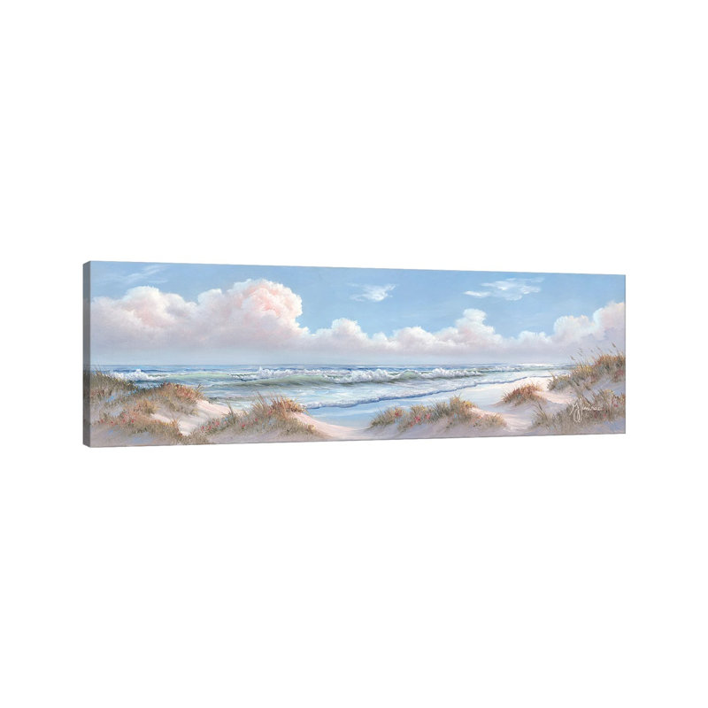 Paysage marin I, H 16 po x l 48 po x P 1,5 po