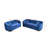 89" Luxury Velvet Sofa Chesterfield Button Tufted Couch With 2 Pillows & Metal Legs-38592000