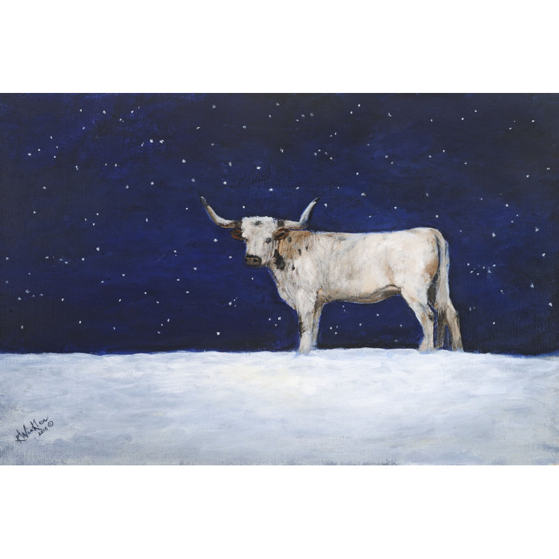 Journey Through The Snow III by Kathy Winkler - Wrapped Canvas Painting, 20cm H x 30cm W